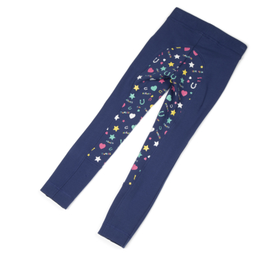 Shires Tikaboo Jodhpurs - Navy Hearts